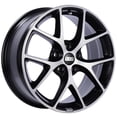 thumbnail image 1 of [SR030VGPK]BBS SR Wheels.BBS SR 19x8.5 5x108 ET45 Satin Black Diamond Cut Face Wheel -70mm PFS/Clip Required, 1 of 1