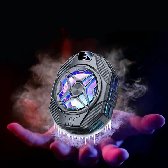 SR04 Pro Semiconductor Magnetic/ Back-clip 2 IN 1 3 ars PUBG Game Cooler for IPhone Android Universal Cooling Fan Radiator