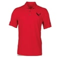thumbnail image 1 of SR1 Performance C8 Corvette Z06 Polo Shirt w/Embroidered Logo Red, XX-Large, 1 of 2