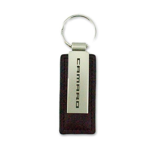 SR1 Performance Chevy Camaro Metal/Leather Keychain - Officially Licensed Chevrolet Key Tag