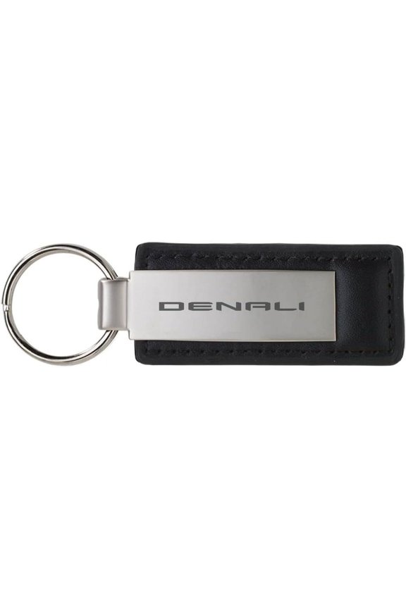 Keychain for GMC Denali - Leather Key Tag - Officially Licensed by GM