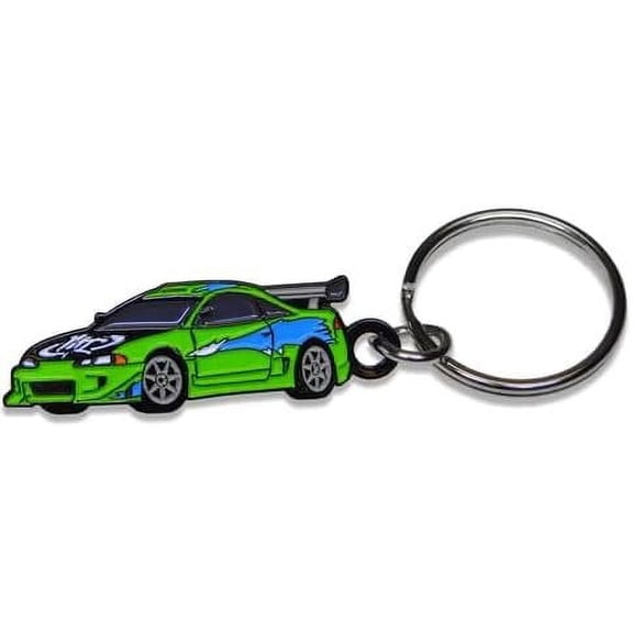 SR1 Performance Paul Walker's Mitsubishi Eclipse Keychain - Fast & Furious JDM Key Chain