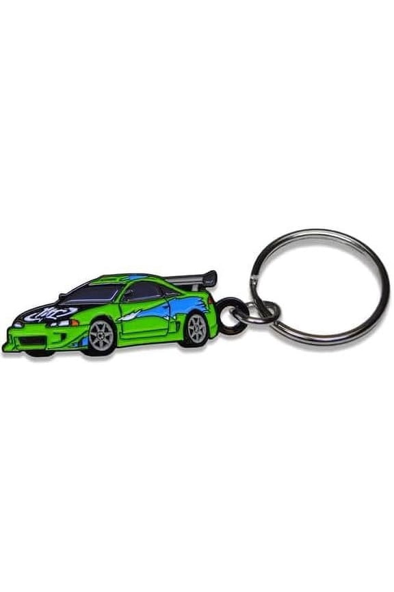 Paul Walker's Mitsubishi Eclipse Keychain - Fast & Furious JDM Key Chain