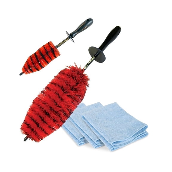 SR1 Performance Wheel Brush Kit + towels