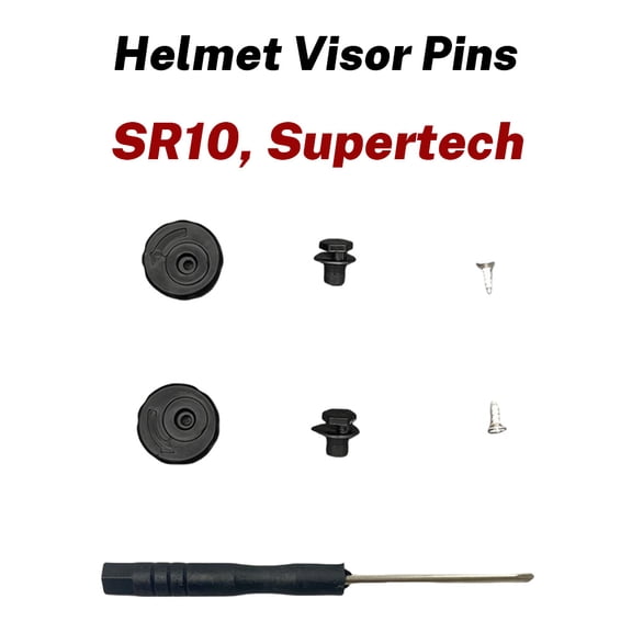 SR10 Visor Pins for Alpinestars Supertech Anti Fog Universal Helmet Accessories