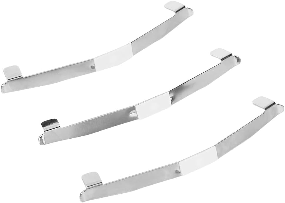 SR169016, Aluminum-Filter-Spring, Range Hood Filter Mounting Spring Kit Compatible with Broan, Nutone, Kenmore Vent Hood, Replaces AP3380265, 1173049, R169001, Pack of 3