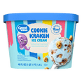 thumbnail image 1 of Great Value Cookie Kraken Ice Cream, 48 fl oz, 1 of 6
