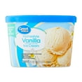 thumbnail image 1 of Great Value Homestyle 0 sugar, Vanilla Flavored Low Fat Ice Cream, 48 fl oz Tub, 1 of 8