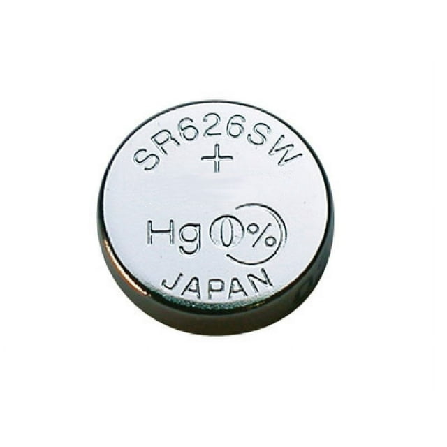 SR626SW 1.55Volt MercuryFree Button Cell Battery for Electronic Devices