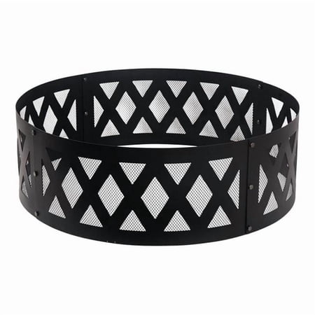 SR79TB-C 36 in. Black Fire Ring