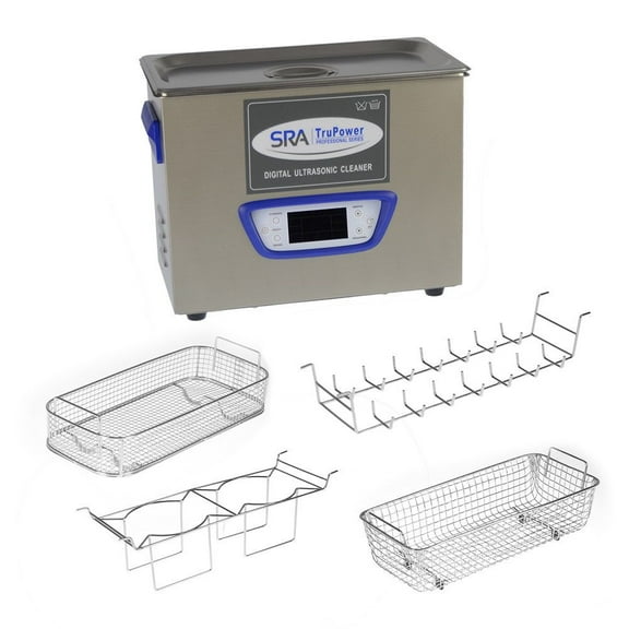 SRA TruPower UC-45D-PRO Professional Ultrasonic Cleaner, 4.5L