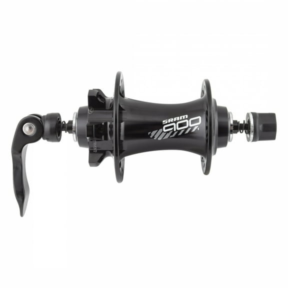 SRAM 900 Front Hub - 15/12/QR x 100mm, 6-Bolt, Black, 24h