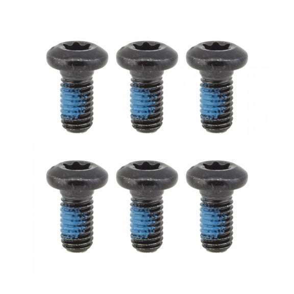 SRAM/ Avid T25 Disc Rotor Bolts, Set of 6
