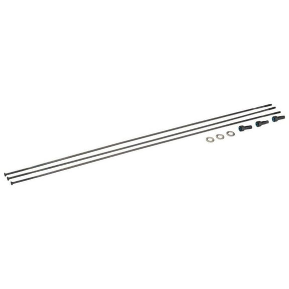 SRAM Spokes/Nipples/Washers 3-pack 298mm CX-Sprint Straight-Pull External Black, Roam 60, 29"