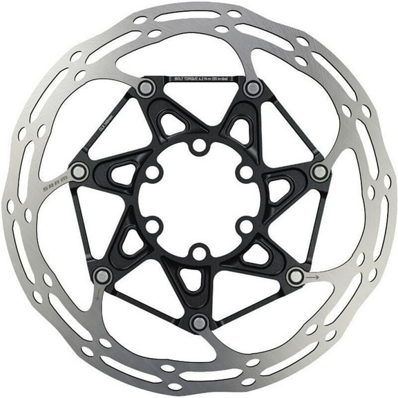 SRAM Centerline X Disc Brake Rotor - 160mm, 6-Bolt, Steel Bolts, Silver/Black