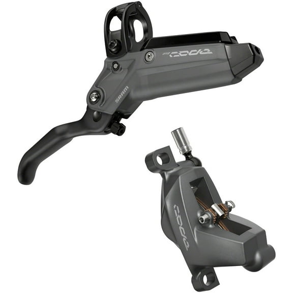 SRAM Code Bronze Stealth Disc Brake and Lever - Front, Post Mount, 4-Piston, Aluminum Lever, SS Hardware, Dark Polar, C1