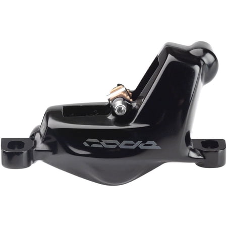 SRAM Code Silver Stealth Disc Brake Caliper Assembly - Front/Rear, Post Mount, 4-Piston, Black, C1