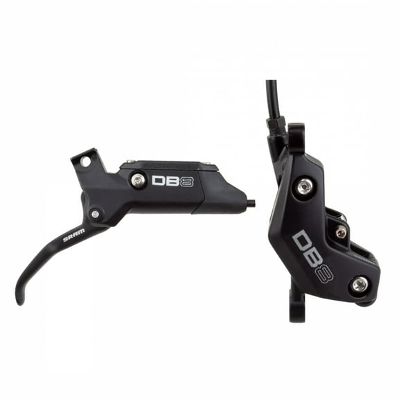 SRAM DB8 Disc Brake and Lever - Front, Mineral Oil Hydraulic, Post Mount, Diffusion Black, A1