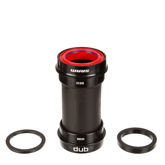 SRAM DUB BB30 68 Wide Ceramic, Press Fit BB, BB30, Spindle: 28.99mm, Width: 68mm, Diameter: 42mm