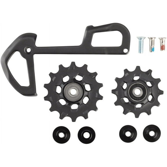 SRAM EX1 Rear Derailleur Pulley and Inner Cage Assembly - 8-Speed, Black