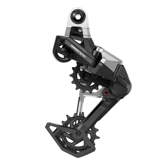 SRAM Eagle 90 T-Type Rear Derailleur - 12-Speed, Long Cage, 52t Max, Full Mount, Aluminum Cage, Black/Silver