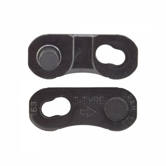 SRAM Eagle T-Type PowerLock Flattop Connector Link - 12-Speed, For Eagle T-Type Flattop Chain Only, PVD Coated, Black, 4