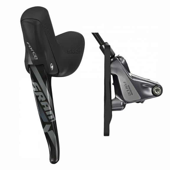 SRAM Force 1 Left Hydraulic Brake Lever with Force Disc Brake Caliper, 950mm Hose, Flat Mount