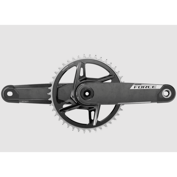 SRAM Force 1x XPLR E1 Crankset, Speed: 12/13, Spindle: 28.99mm, BCD: Direct Mount SRAM 8 Bolt, 42, DUB, 172.5mm, Black,