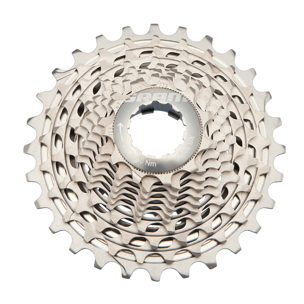 SRAM Force AXS XG-1270 Cassette - 12-Speed, 10-33t, Silver, For