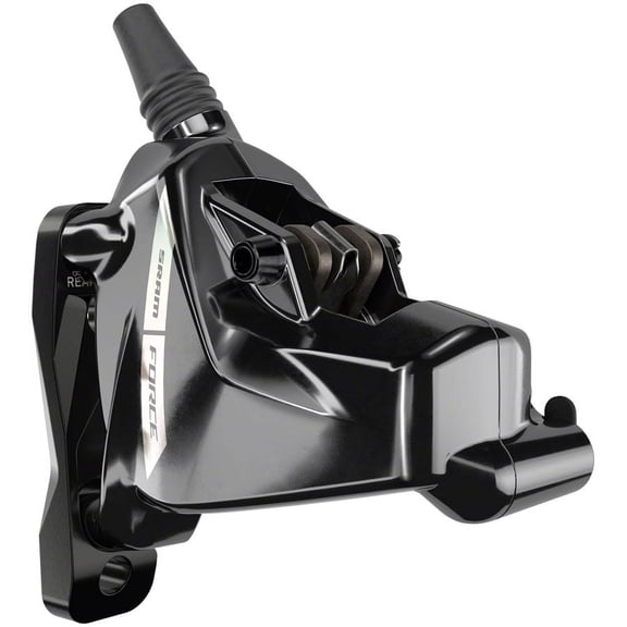 SRAM Force AXS eTap Hydraulic Disc Brake Caliper Assembly - Front or Rear, Flat Mount, Iridescent Gray, D2