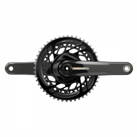 SRAM Force Crankset - 175mm, 2x 12-Speed, 48/35t, Direct Mount, DUB Spindle Interface, Iridescent Gray, D2