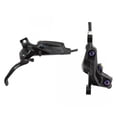 thumbnail image 1 of SRAM G2 Ultimate Disc Brake and Lever - Front, Post Mount, Carbon Lever, Titanium Hardware, Gloss Black with Rainbow, 1 of 2
