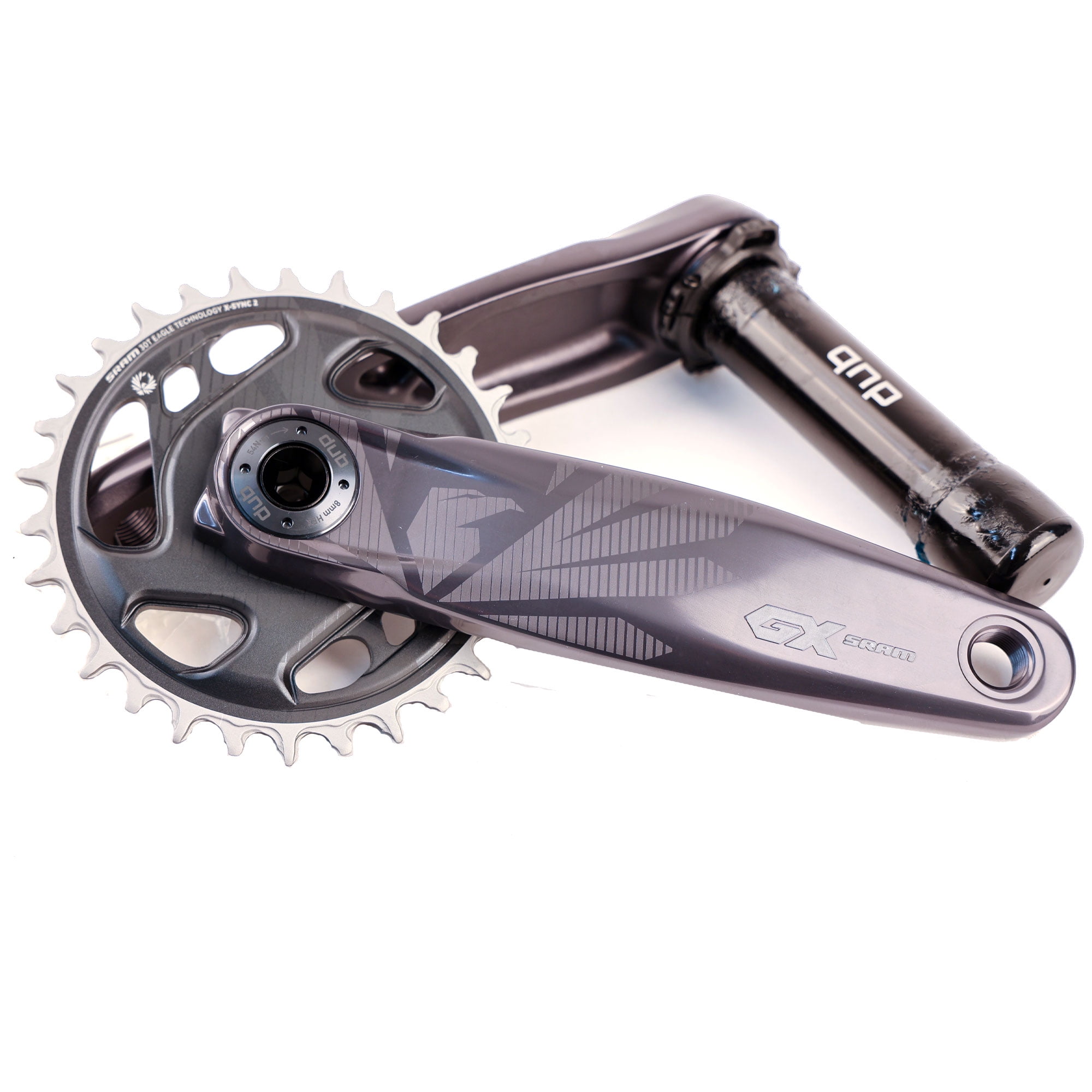 SRAM GX Eagle MTB Bike Crankset, DUB, Boost 148, Lunar 175mm SRAM GX Eagle MTB Bike Crankset, DUB, Boost 148, Lunar 175mm