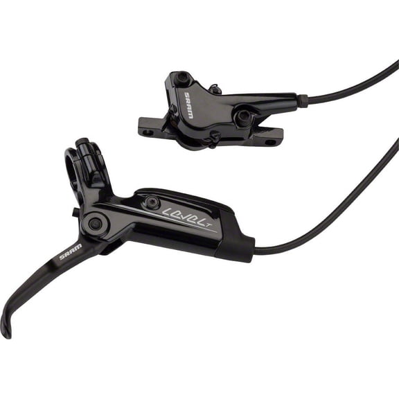 SRAM Level T Disc Brake and Lever - Front, Hydraulic, Post Mount, Black, A1