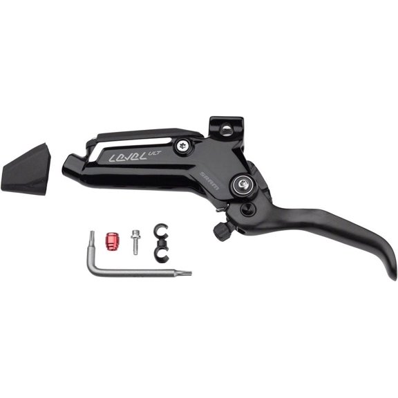 SRAM Level Ultimate Stealth Disc Brake Lever Assembly - Carbon Lever Blade, For 2-Piston Level Ultimate Stealth, Gloss