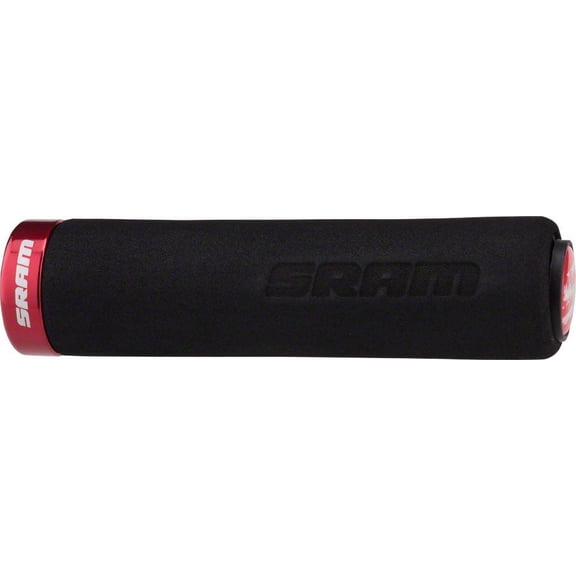 SRAM Locking MTB Straight Foam Grip Set, Black
