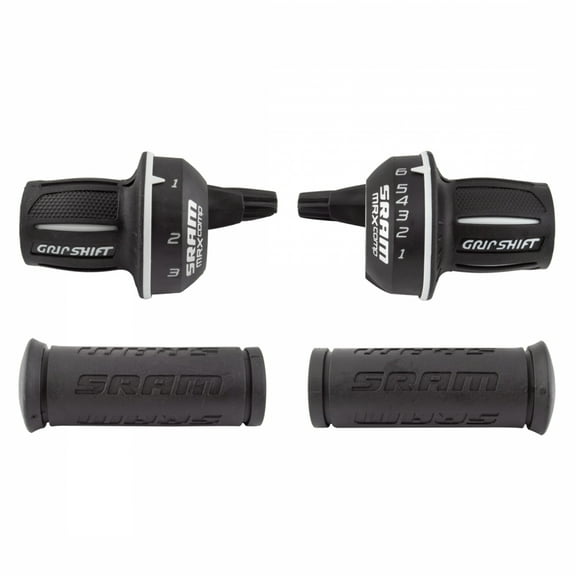 SRAM MRX Comp Shifter Set 6 Speed Rear Microfriction Front, Includes Stationary Grips