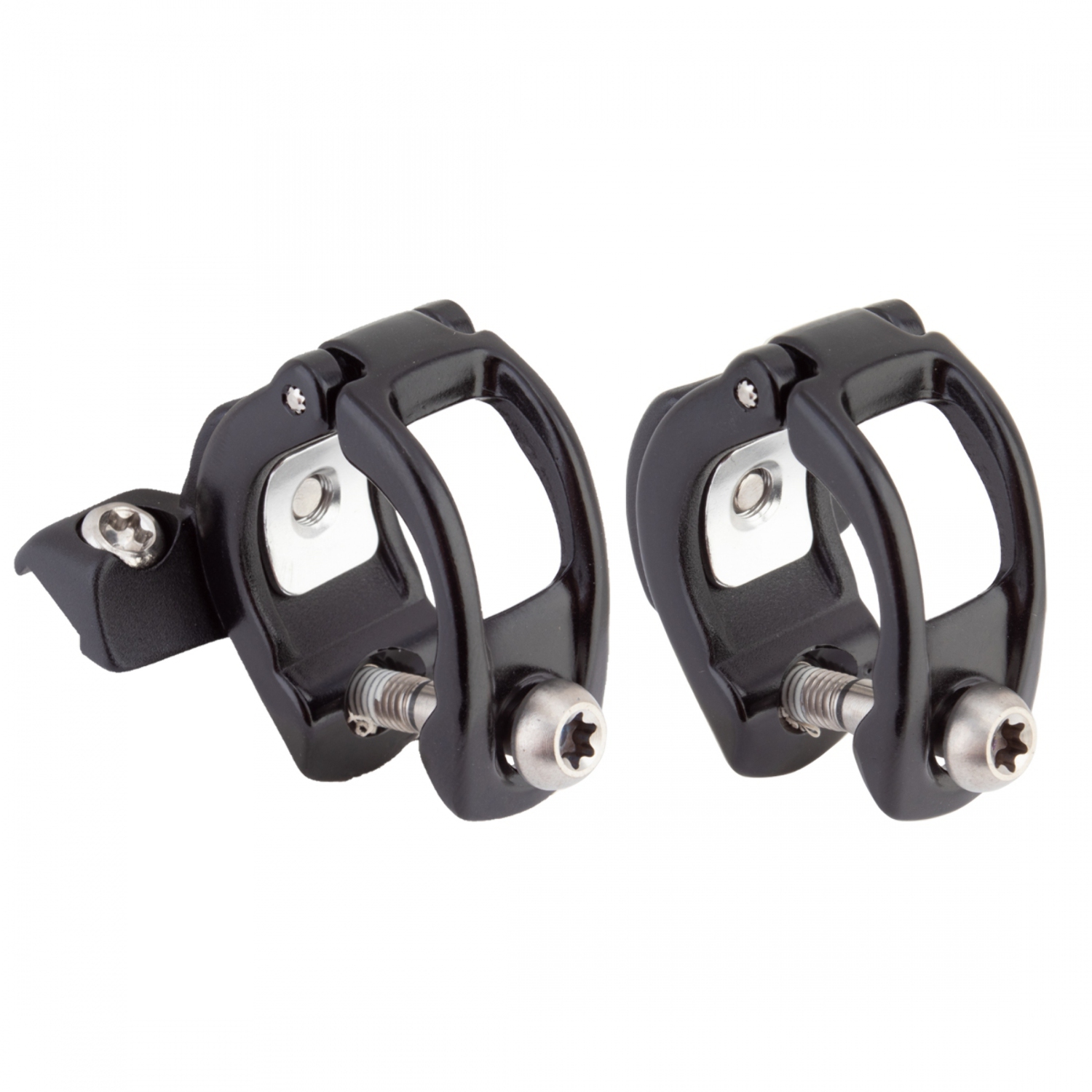 SRAM MatchMaker X Cockpit Clamp Pair, Black with Ti Bolts
