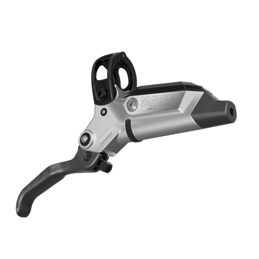 SRAM Maven Ultimate Disc Brake and Lever - Front, Post Mount, 950mm Hose, 4-Piston, Carbon Lever Blade, Ti Hardware,