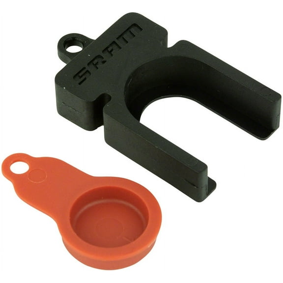 SRAM Monoblock Caliper 21mm Piston Removal Tool - For Level Ultimate/TLM/ eTap HRD, Includes Plug and Removal Block