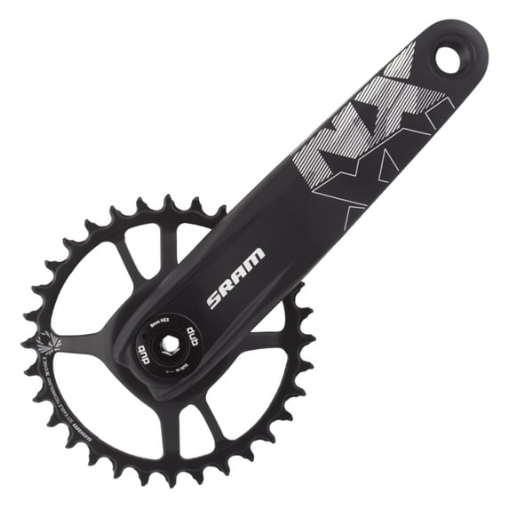 SRAM NX Eagle Crankset 175mm 12-Speed 32t DUB Spindle Interface