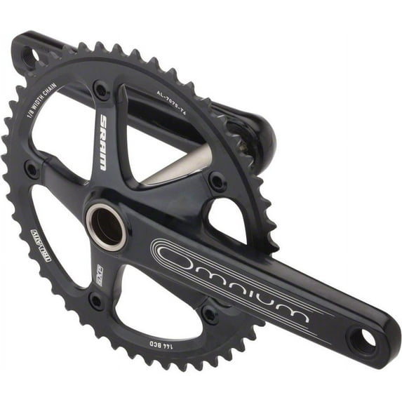 SRAM Omnium Track 48t 165mm Crankset Black GXP Bottom Bracket
