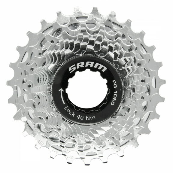 SRAM PG-1050 Cassette - 10 Speed, 12-27t, Silver