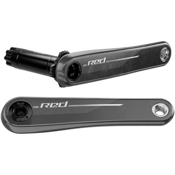 SRAM RED 1x XPLR Wide Crank Arm Assembly - 165mm, 13-Speed, 8-Bolt Direct Mount, DUB Spindle, Natural Carbon, E1