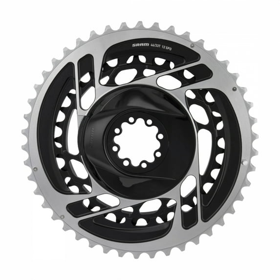 SRAM Red AXS 2x Chainring Teeth: 33/46, Speed: 12, BCD: Direct Mount, Pair, Aluminum, Grey