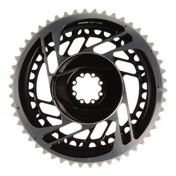 SRAM Red AXS 2x Chainring Teeth: 35/48, Speed: 12, BCD: Direct Mount, Pair, Aluminum, Grey