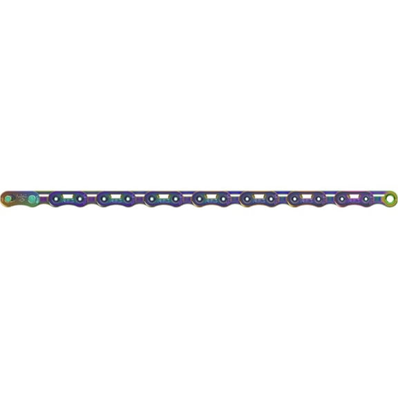 SRAM Red E1 Flattop 12-Speed Rainbow Chain - 126 Links