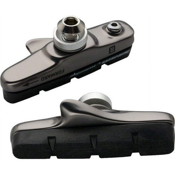 SRAM Red/Force/Rival 2010 Dark Silver Brake Shoe and Pads by SwissStop Pair