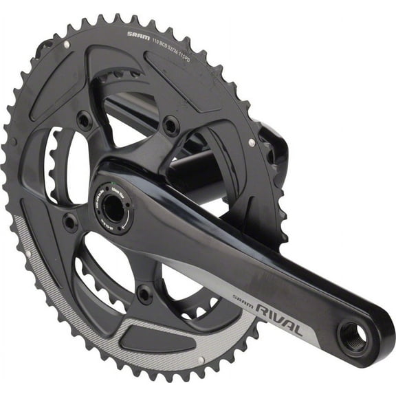 SRAM Rival 22 Crankset 172.5mm 11-Spd 52/36t 110 BCD Double Chainring