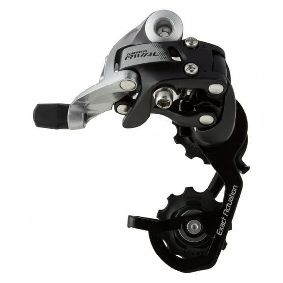 SRAM Rival 22 Rear Derailleur - 11 Speed, Short Cage, Black/Silver